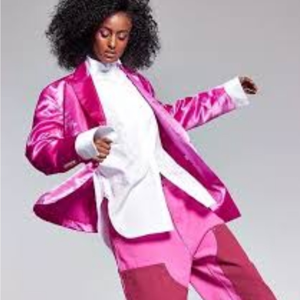 jerome lamaar pink blazer